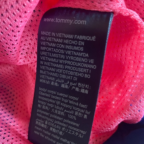 NWT Tommy Hilfiger Lightweight Colorblock Jacket, XL - Picture 9 of 10